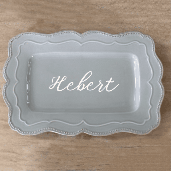 Personalized Tray - Light Blue